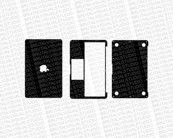 sony playstation 4 ps4 gen 4 dualshock skin template for etsy
