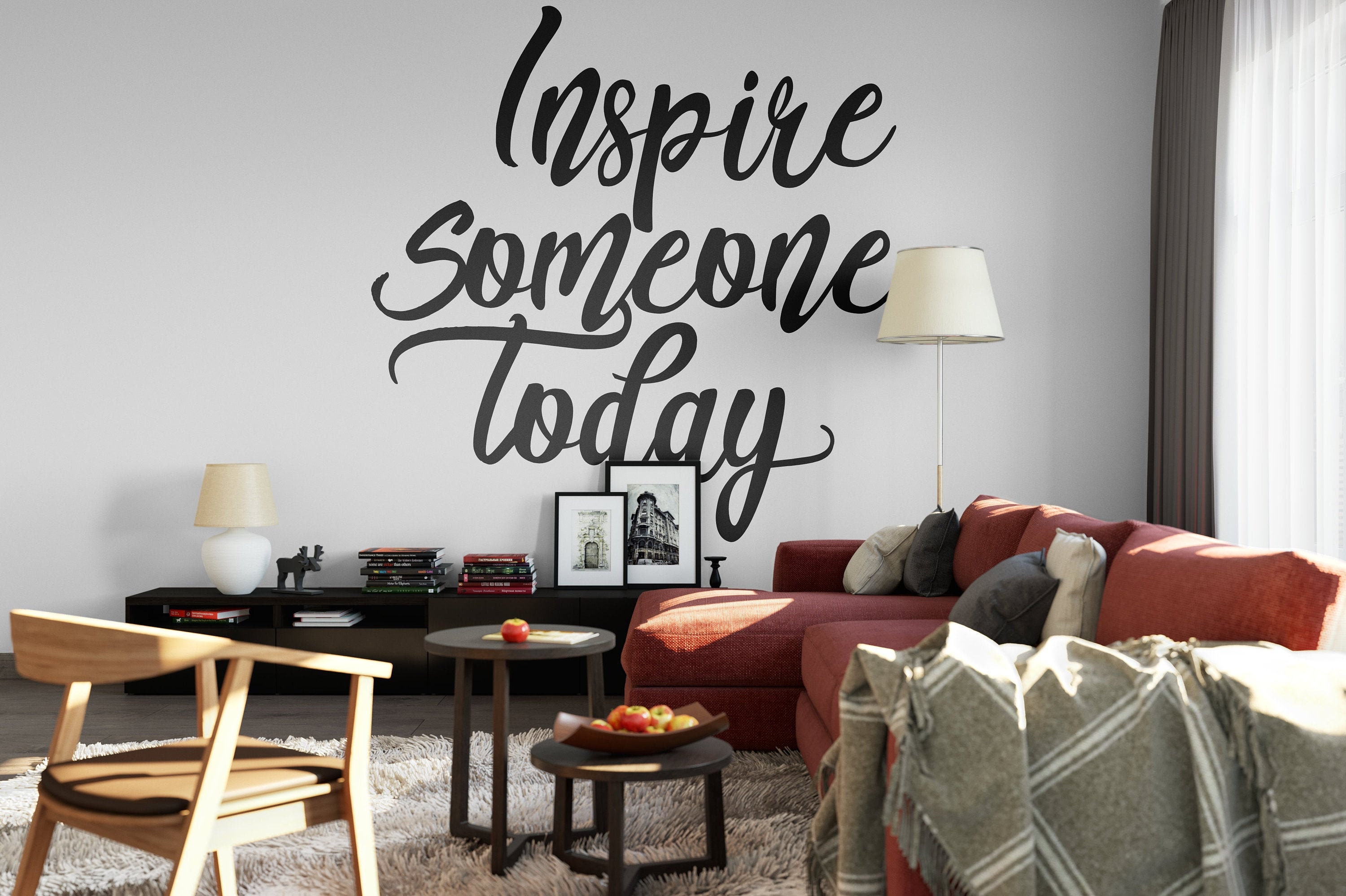 Inspire Someone Today Typography Wall Decals Home Decor