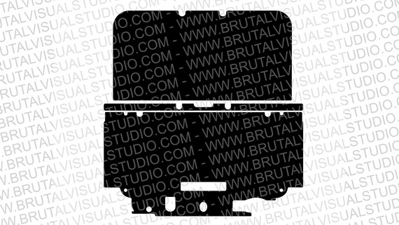 New Nintendo 3ds Xl 15 Outer Shell Skin Cut Line Template Etsy