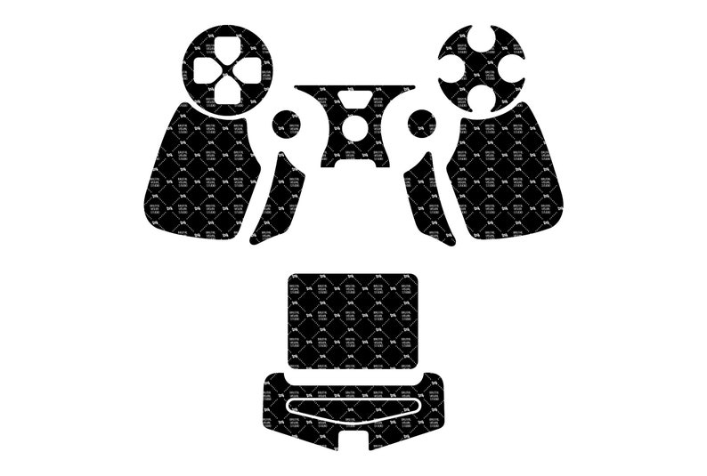 Download Sony Playstation 4 Ps4 Gen 4 Dualshock Skin Template For Etsy