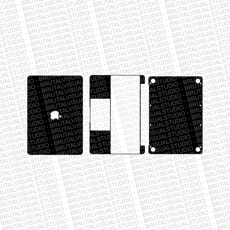 Download Macbook 12 Retina Skin template for cutting or machining ...