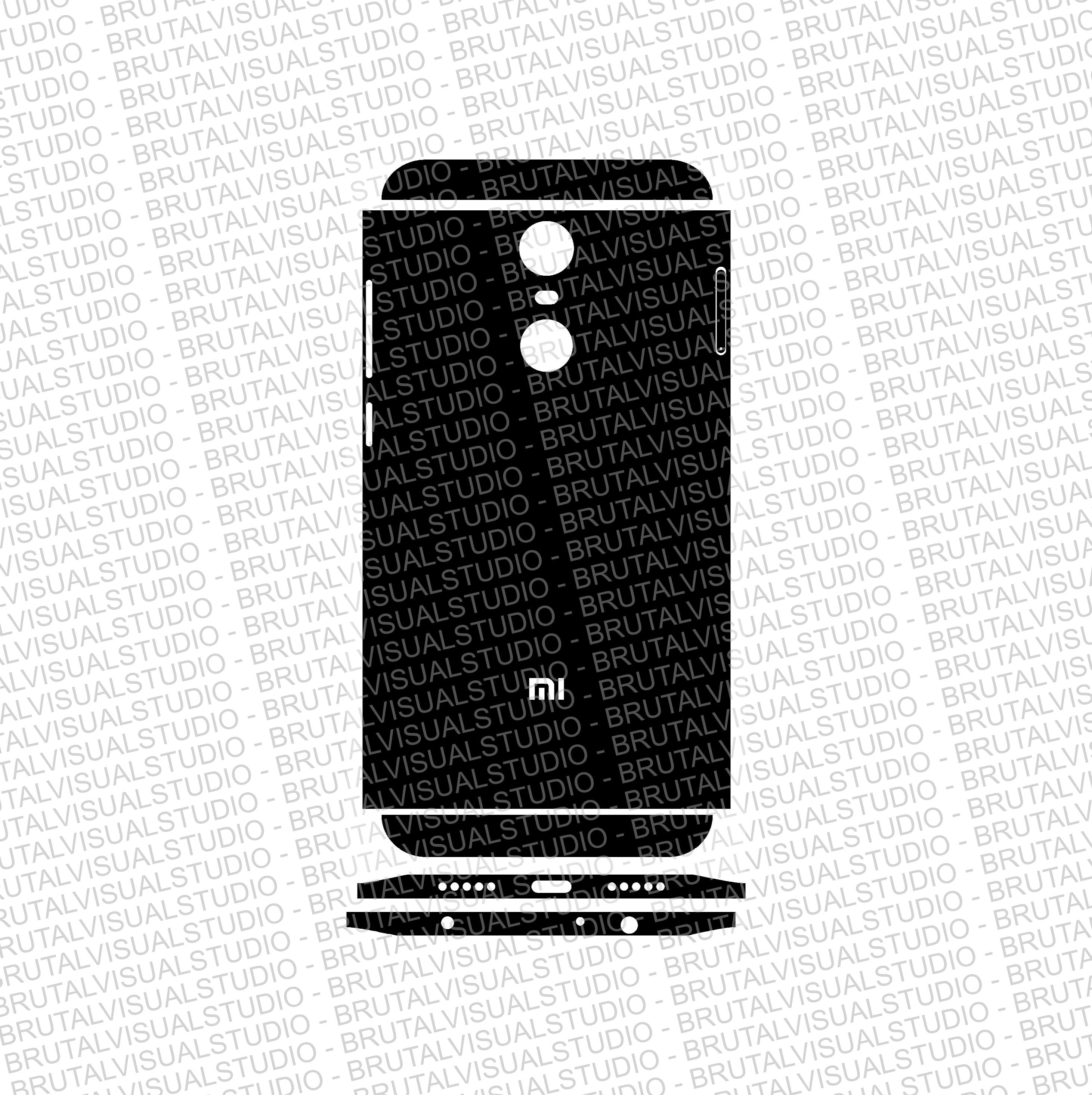 Xiaomi Redmi 5 Plus Note 5 Skin Cut Template Templates For