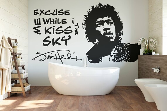Entschuldigen Sie Mich Während Ich Den Himmel Jimi Hendrix Etsy