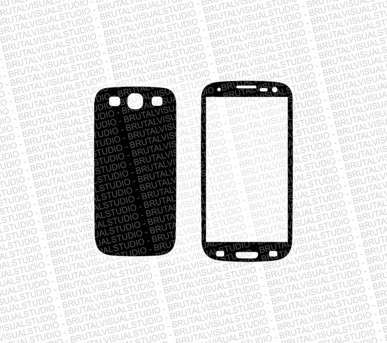 Samsung Galaxy S3 Skin Cut File Template Templates for Etsy
