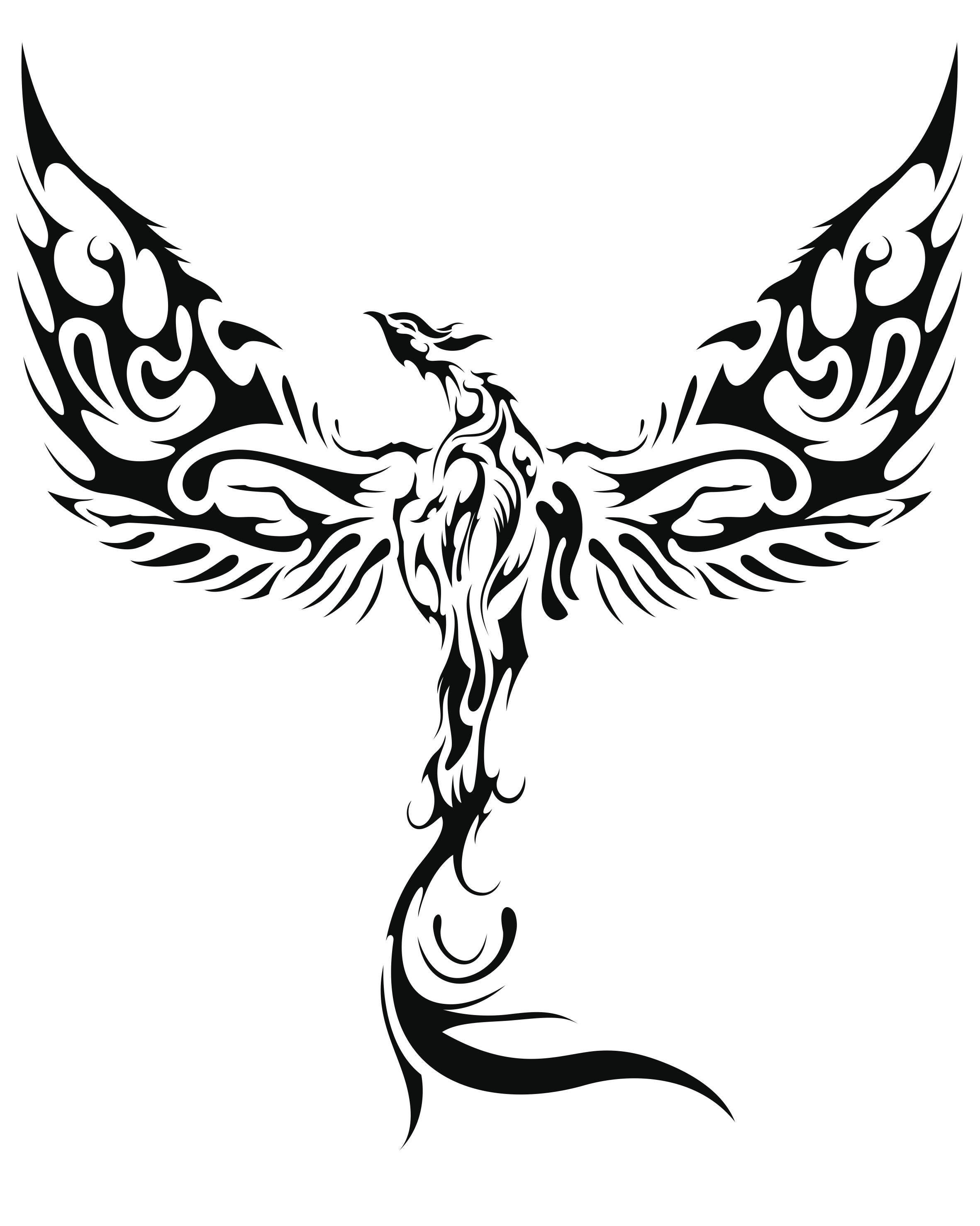 Rising Phoenix Die Cut Vinyl Decal Sticker for cars Etsy