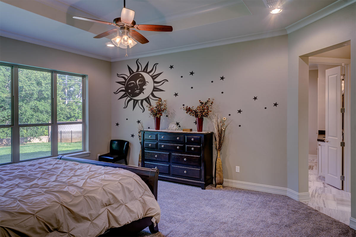 Moon And Sun Vintage Style Decal Sticker Wall Decal