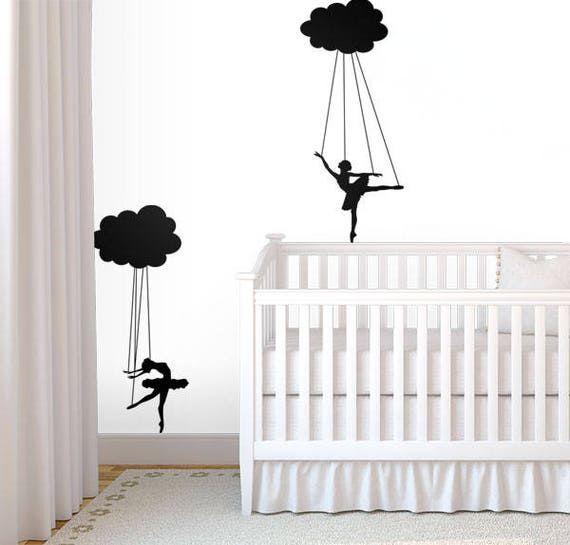 Nuage de marionnettes ballerines sticker - Stickers pour décoration ... Nuage de marionnettes ballerines sticker - Stickers pour décoration ...