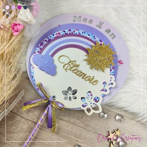 ANUNCIO Piruleta Infantil (Nacimiento - Bautismo) - Pluma - Nube - Globo Aerostático