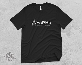 nier automata yorha tshirt glory to mankind etsy