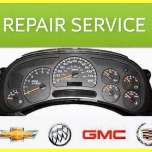 Instrument Cluster Gauge Repair Service For 2003 Silverado HD 1500 - Remanufactured IPC