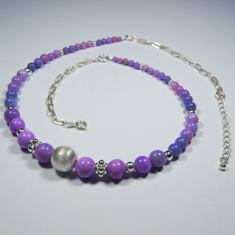 Purple Opal necklace /& Earrings Jewelry for her Lavender Opal Silver Jewellery Set Classic jewellery gifts Unique Gemstone Jewellery