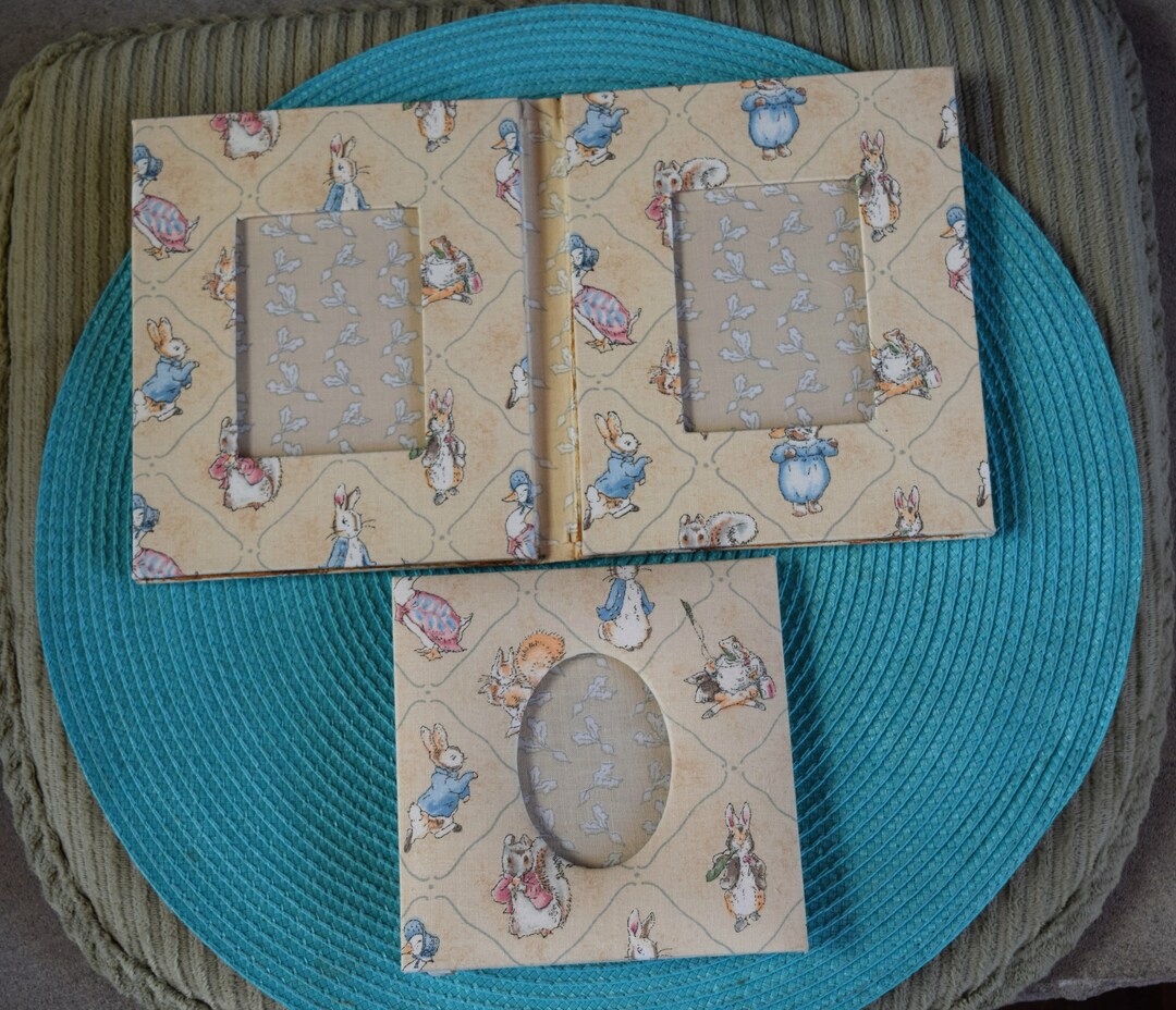 Peter Rabbit Photo Frames Fabric Beatrix Potter Picture / Etsy