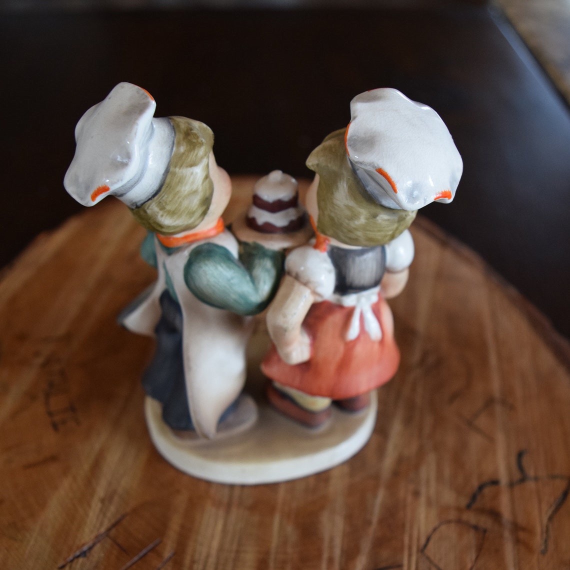 Napco Chefs Figurine, Ceramic, Early, Japan, Vintage Cook Figurine
