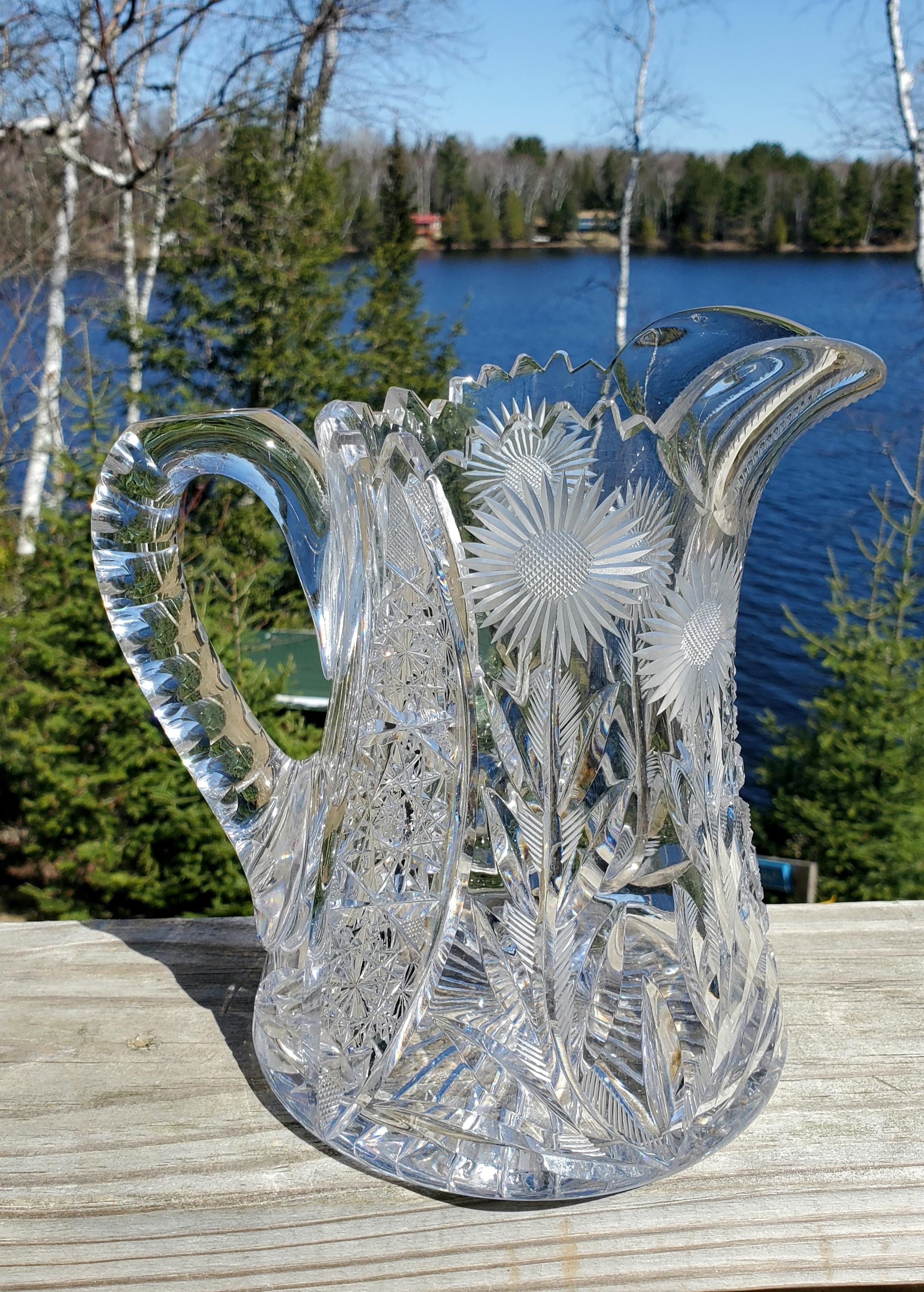 1900s Cut Glass - Etsy