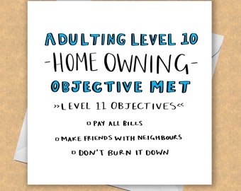 Funny New Home Card - Etsy Funny New Home Card - Etsy