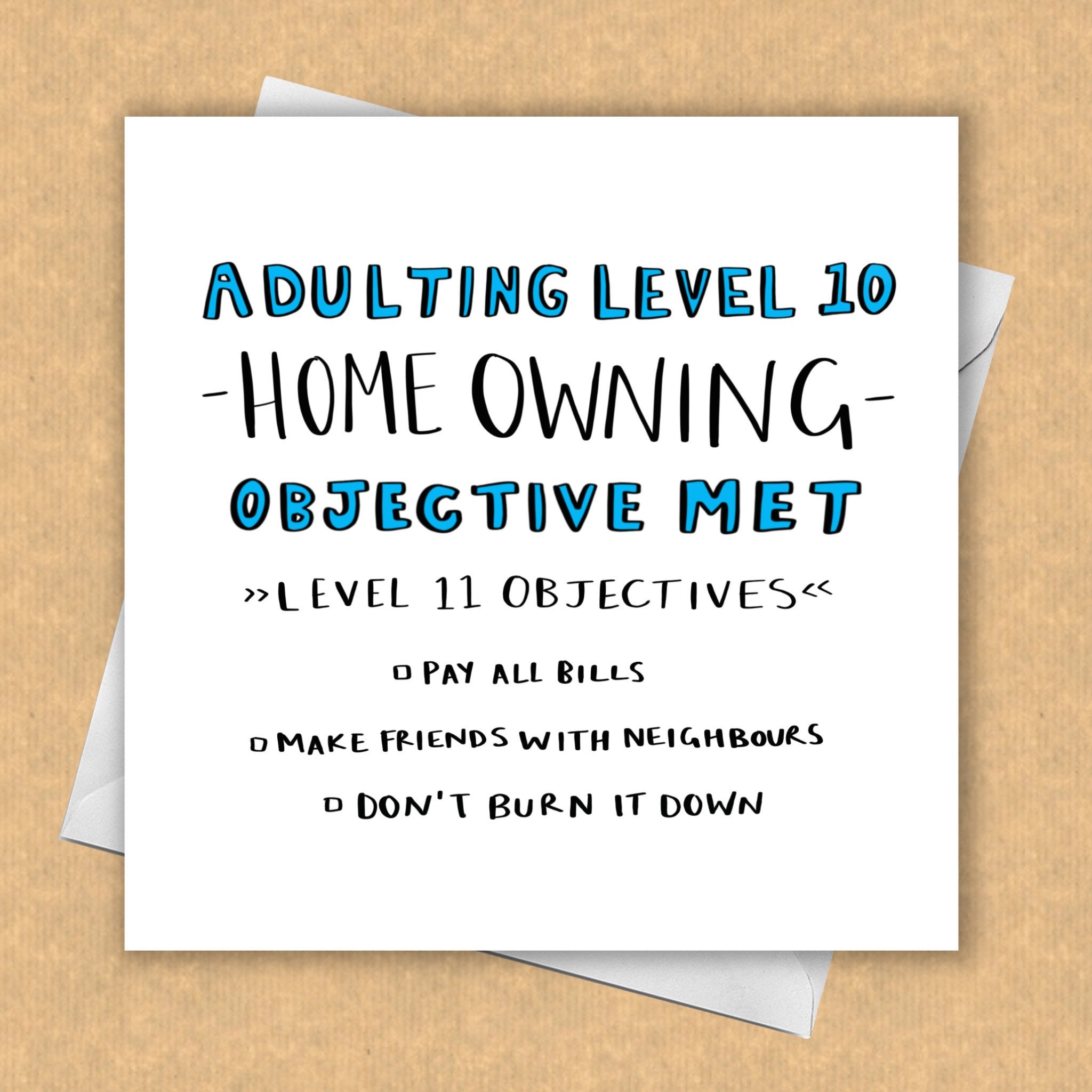 Funny New Home Card - Etsy Hong Kong