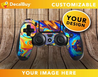 Custom PS4 Controller Skin - Personalized Decal - Customizable Skin
