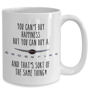 Chrysler Crossfire Coupe Wing Coffee Mug - Car Lover Gift