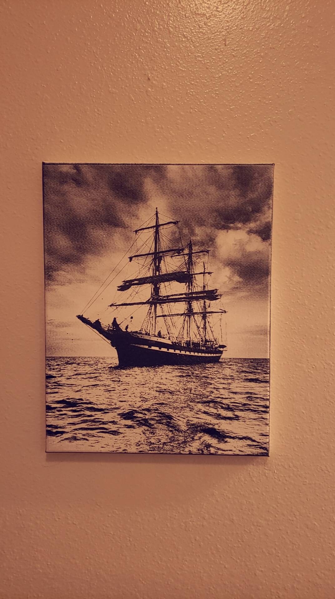 Laser engraved quotes on canvas Etsy