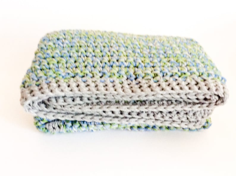 Crochet throw lap throw crochet blanket stroller blanket crochet Afghan warm throw acrylic blanket blue,green,grey blanket lap throw