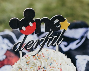 Mr ONE Derful Cake Topper ONE Derful Cake Topper ONE Smash - Etsy