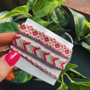 set of friendship bracelets