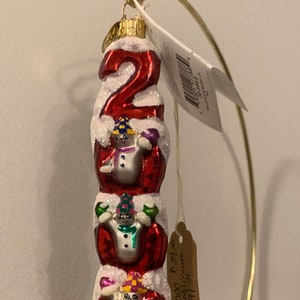 Christopher Radko - &#39;Millennium Magic Jr&#39; Ornament / 1999-2000