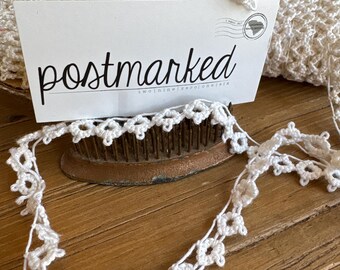 Delicate Cotton Lace Trim
