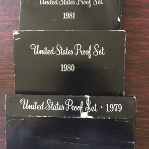 US Proof Sets- 1971-1983