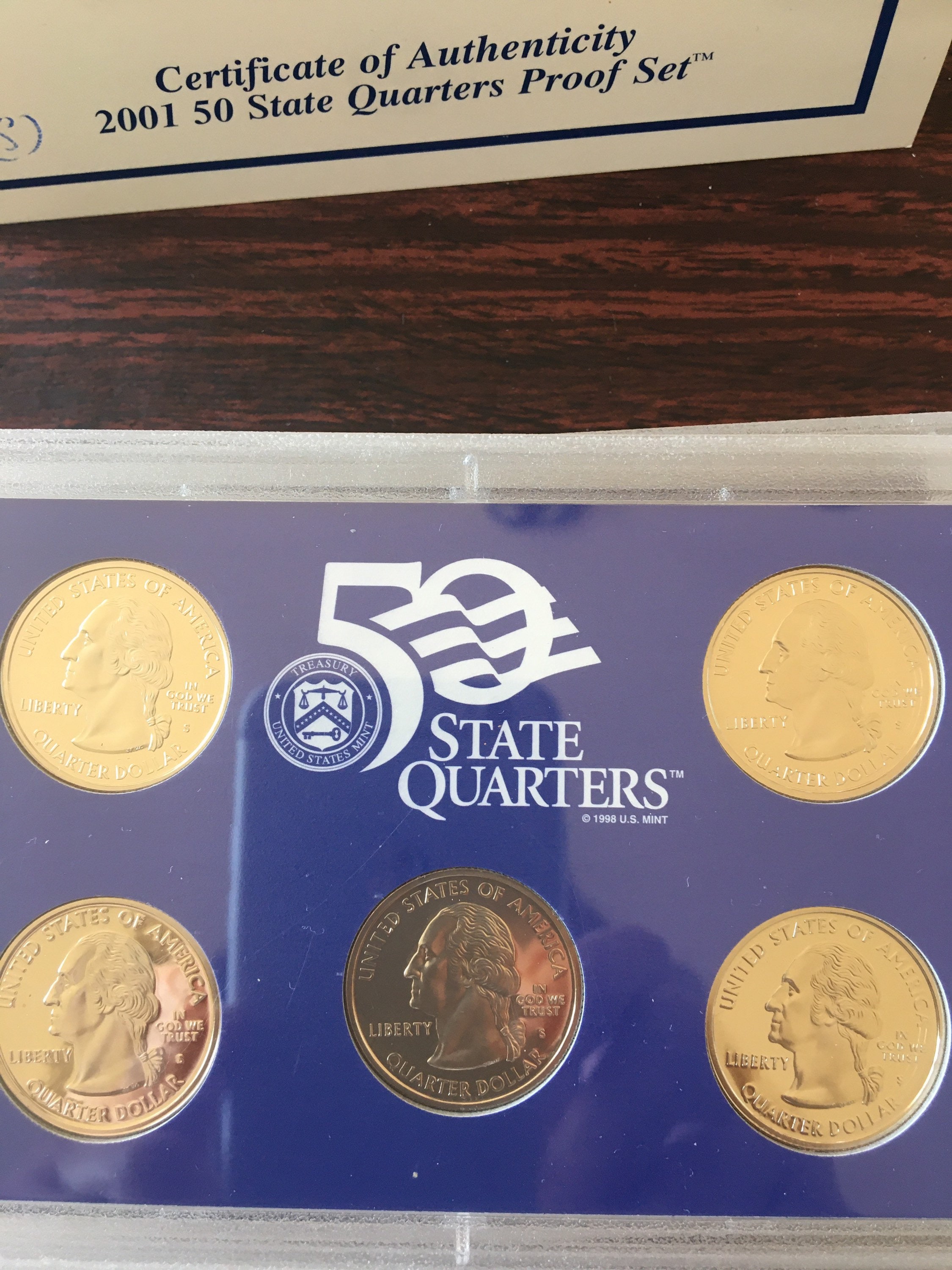 50 States Quarters Proof Sets 20002006 Etsy