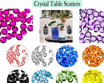 2000 Pcs Table Scatter Confetti, Diamond Acrylic Crystals for Home Table Decoration, Birthday, Anniversary, Table Centerpiece Decorations