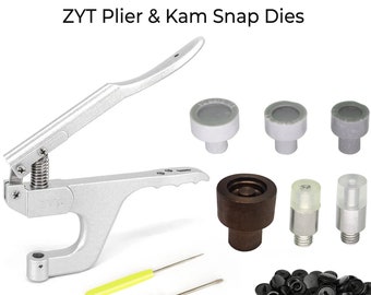 ZYT Zange Kam Snaps T3 T5 T8 Taste Fastener Befestigung Stirbt Set Für DIY Kleidung