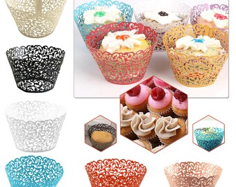 Spring Wedding CLEARANCE Spring Baby Shower Ready To Ship Summer Wedding 12 Jade Green Cupcake Wrappers \u2013 Standard Sized Set of 12