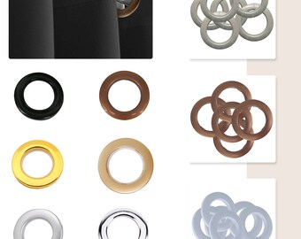 50 Items Grommets and Eyelets Open Round Rubber 760-3067 50 Items Grommets and Eyelets Open Round Rubber 760-3067