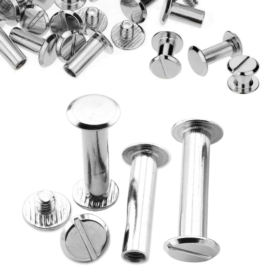 Chicago Binding Screws Screws Nails Rivets Cross Head Button Etsy UK