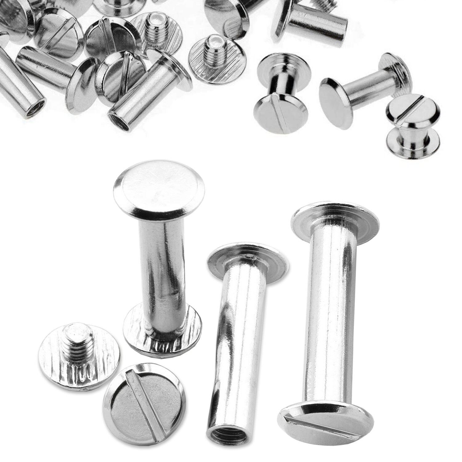 Chicago Binding Screws Screws Nails Rivets Cross Head Button Etsy UK