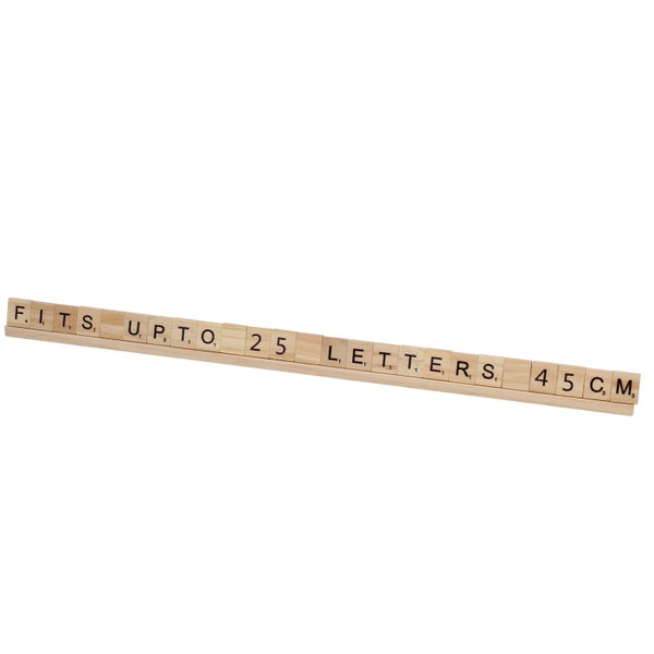 12 Pack Wooden Letter Racks For Scrabble Tiles Pieces, Replacement Game Tray Holders For Crafts (7.5 X 0.75 X 0.85 In - Foto 8