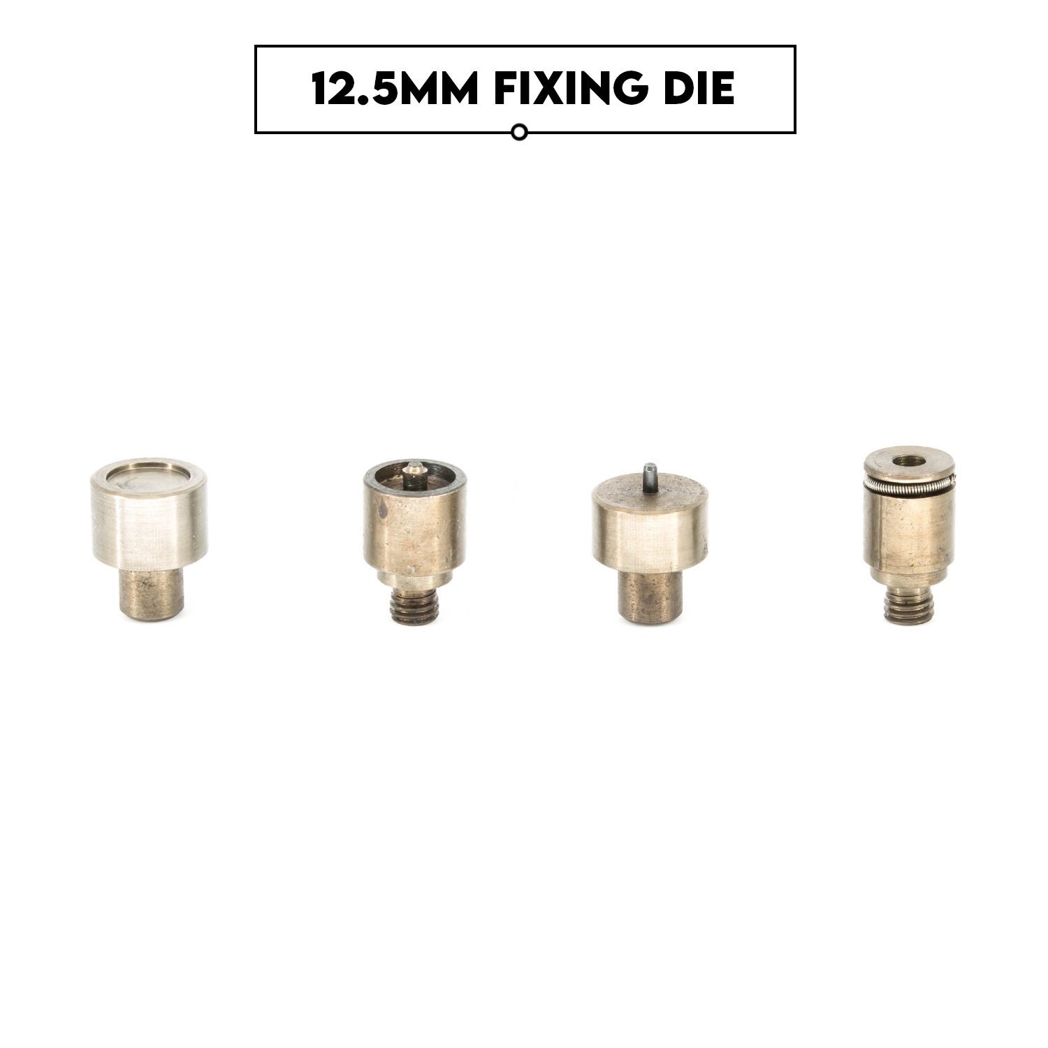 S Spring Snap Press Studs Fixing Die Tool Set Fabric Press Etsy