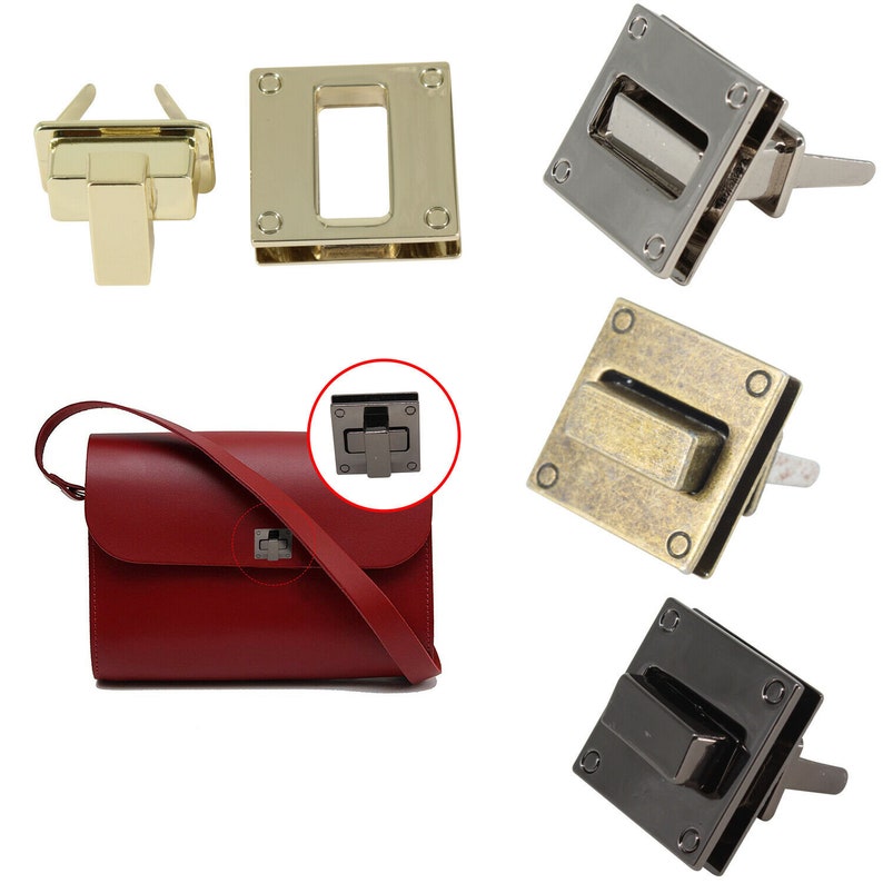 25mm X 25mm Twist N Turn Clasp Lock Closure Replacement Etsy UK