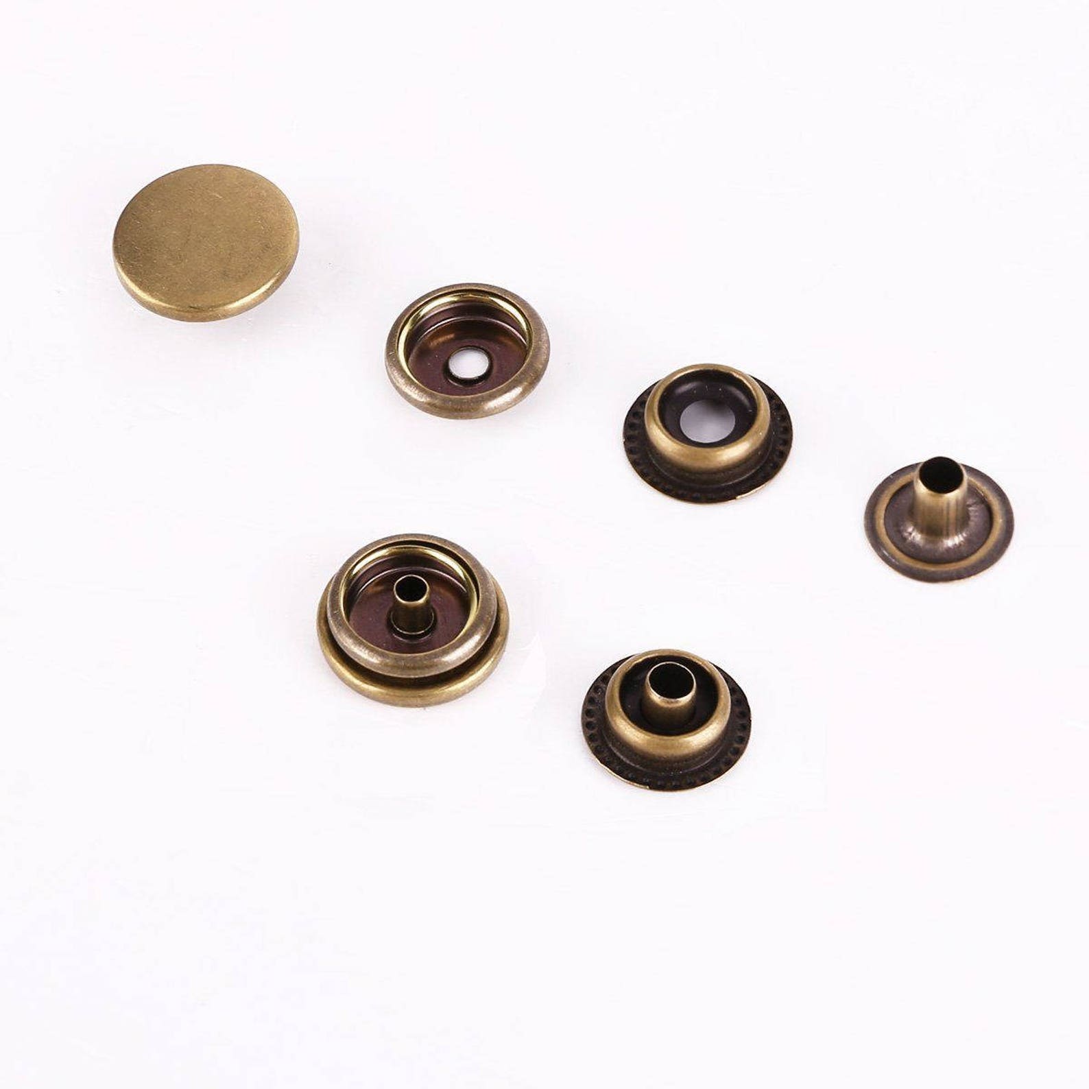 Press Studs Heavy Duty Poppers Snap Fasteners Press Stud Etsy