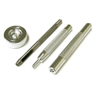 Heavy Duty Snap Setter Kit, Size 16 Snapsetter, Large Metal Snap Button Tool,  Cap Snap Fastener Tool, Fastening Hand Setting Tool 