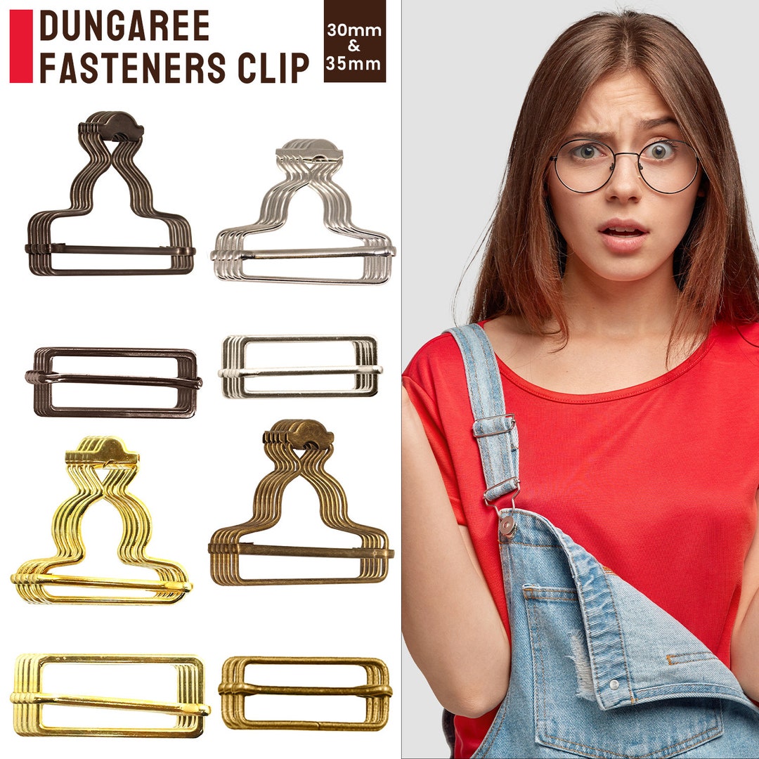 Dungaree Buckles Dungaree Clips Dungaree Fasteners Clips With Etsy