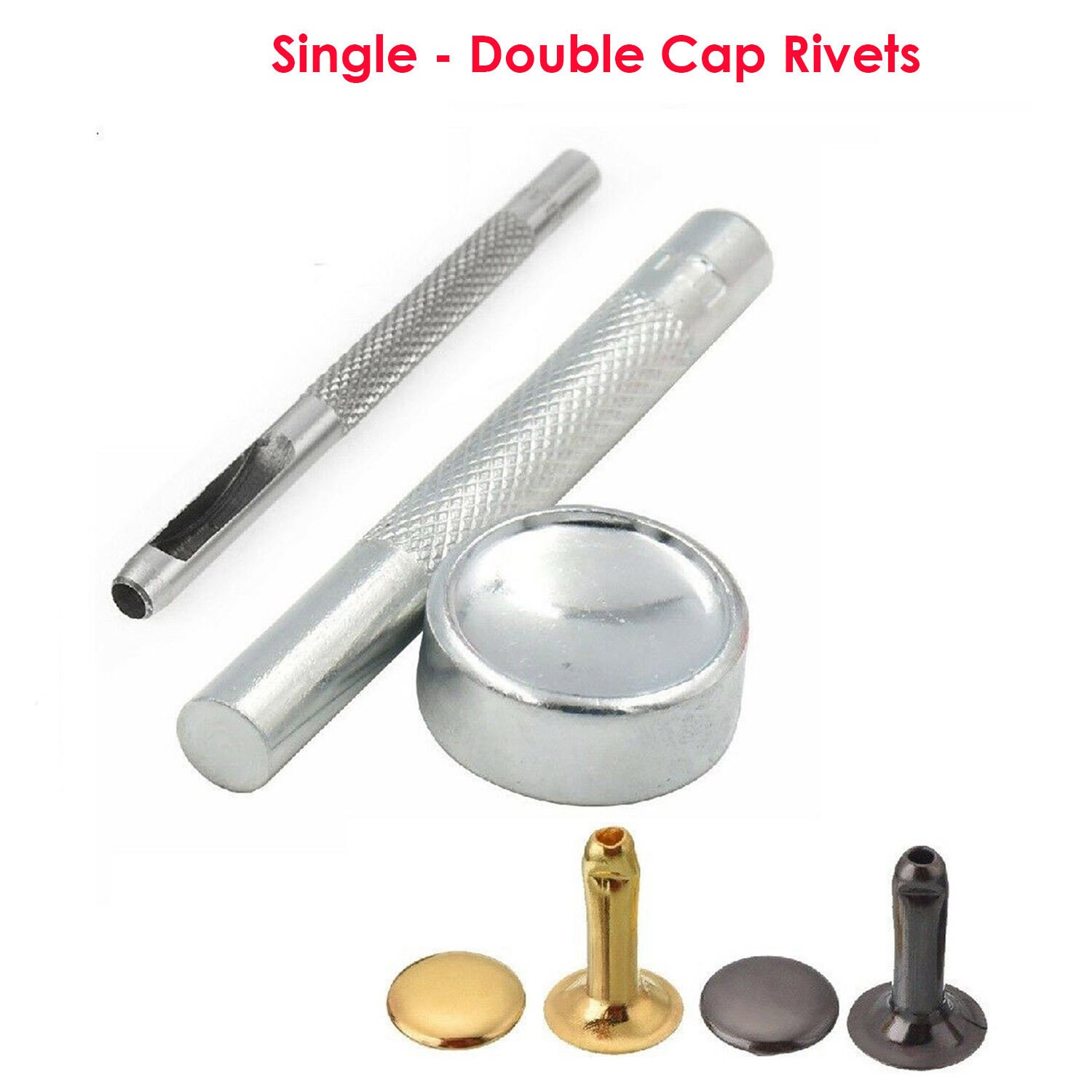 Hand Punch Tool Set Press Studs Snap Poppers Eyelet Rivets Etsy UK