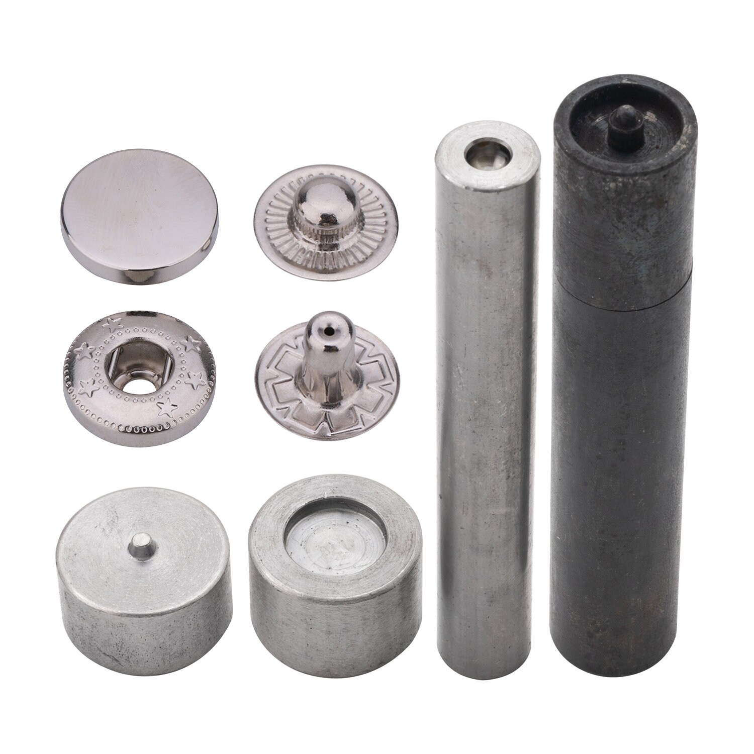 4 Part S Spring Press Studs With Fixing Hand Tool 10mm15mm Etsy UK