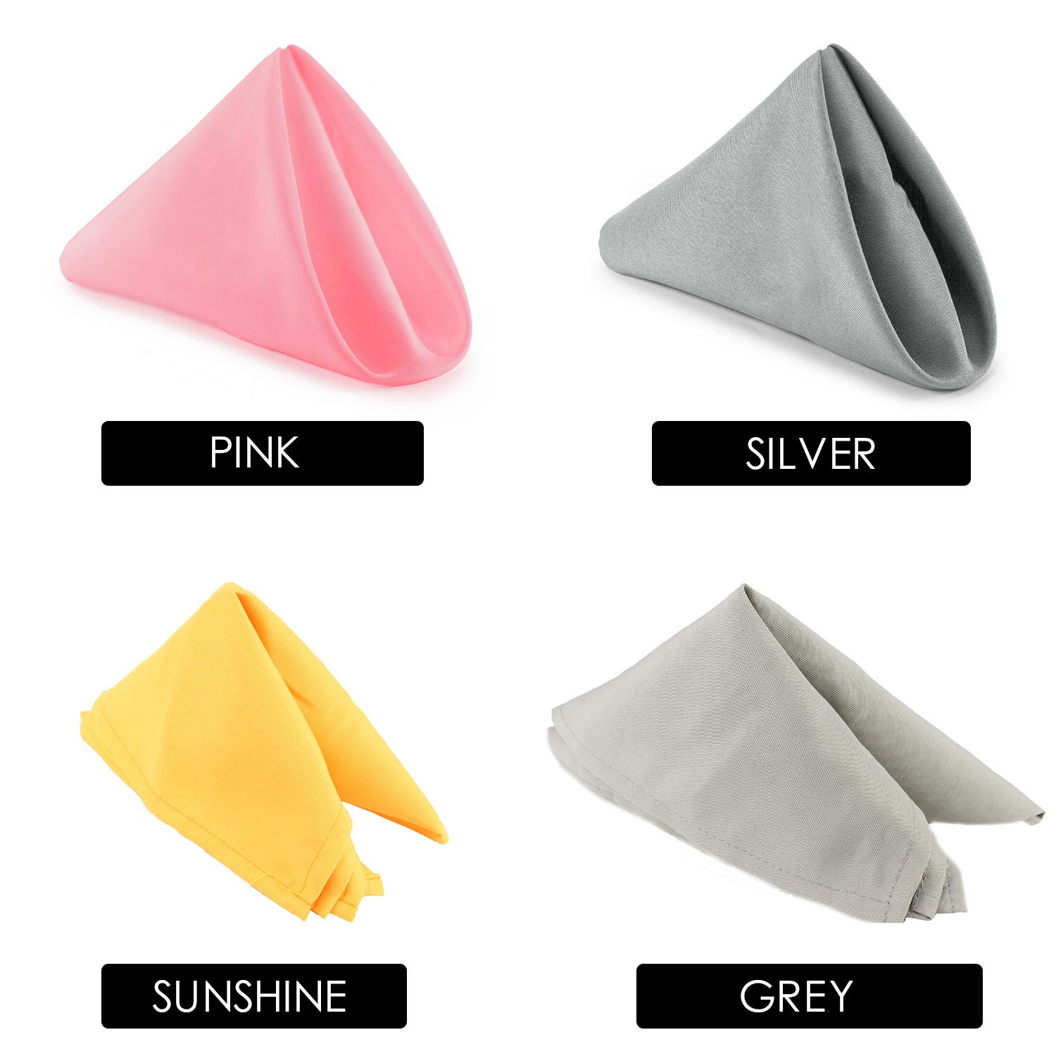 50100pcs Cotton Polyester Napkin Size 20 x 20 Etsy