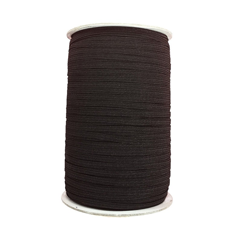 Clothing Smooth Elastic Making Masks 7mm Elastic Cord Sewing Stretch Cord Black /& White Elastic Band