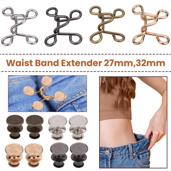 Pant Waist Tightener Jeans Clips Decor Creative Instant Jean