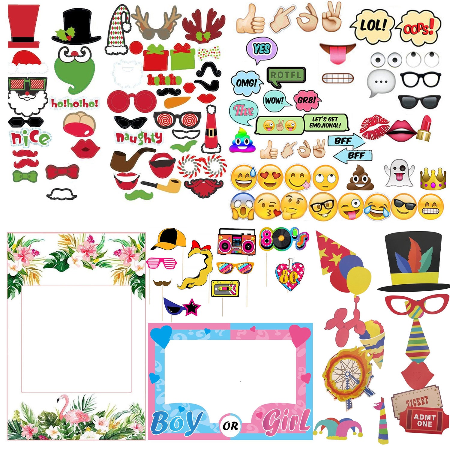 Selfie Photo Booth Emoji Funny Reaction Tag Party Props - Etsy Israel Selfie Photo Booth Emoji Funny Reaction Tag Party Props - Etsy Israel