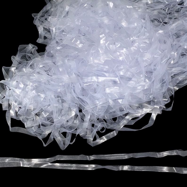 6mm Wide Clear TPU Elastic Tape For Sewing Supplies Hanger Etsy