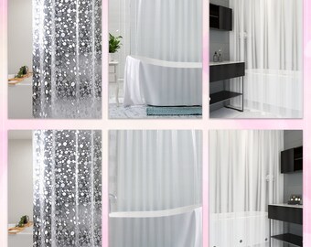 Linen Carnation Home Fashions Odyssey 3 D Laser Print PEVA Shower Curtain Linen Carnation Home Fashions Odyssey 3 D Laser Print PEVA Shower Curtain
